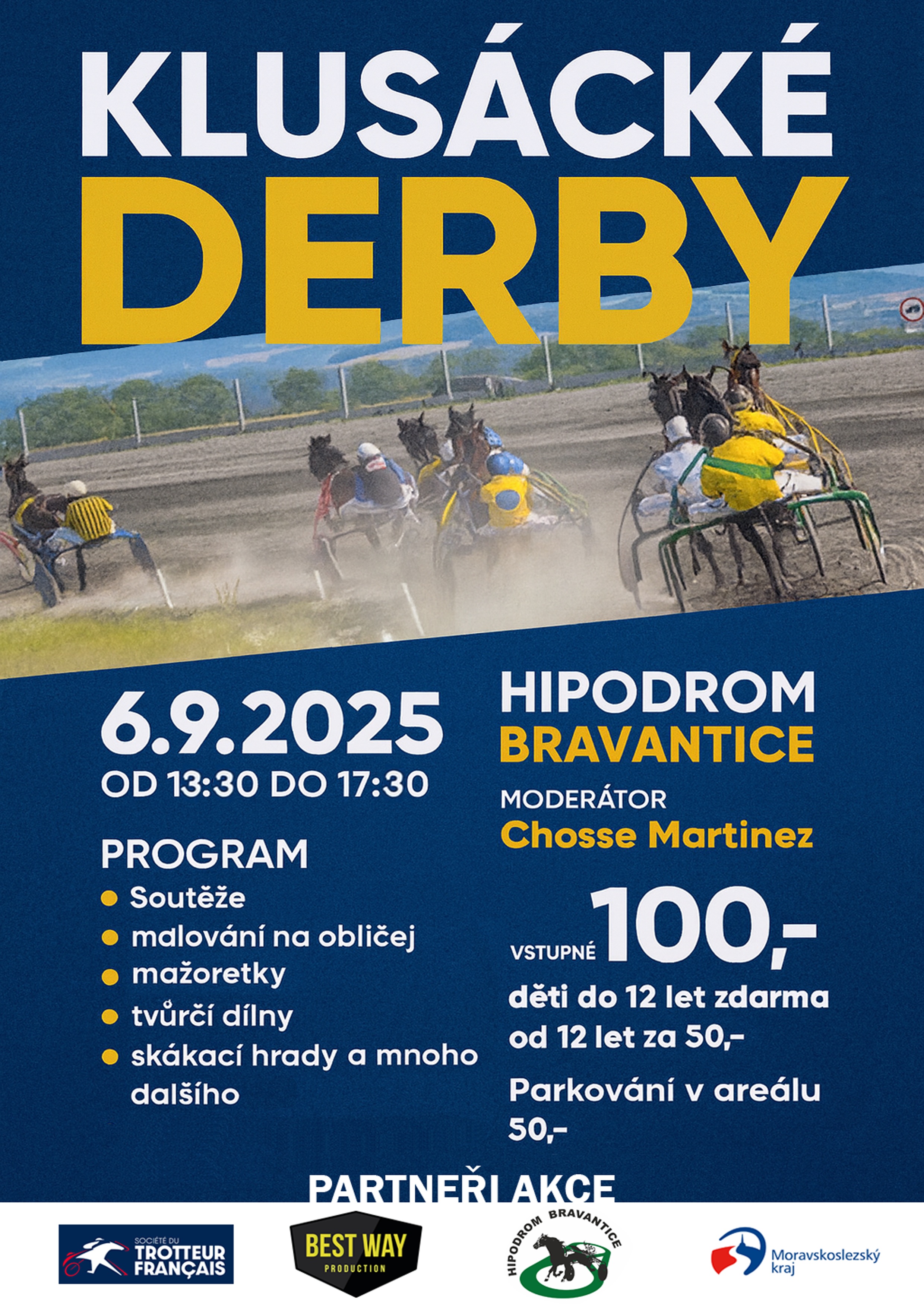 České klusácké derby 2025 - informace